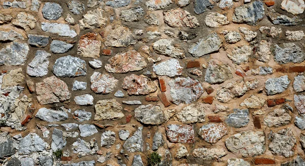 Die Textur der Steinmauer — Stockfoto