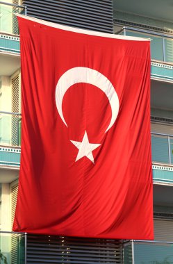 Kırmızı Türk bayrak
