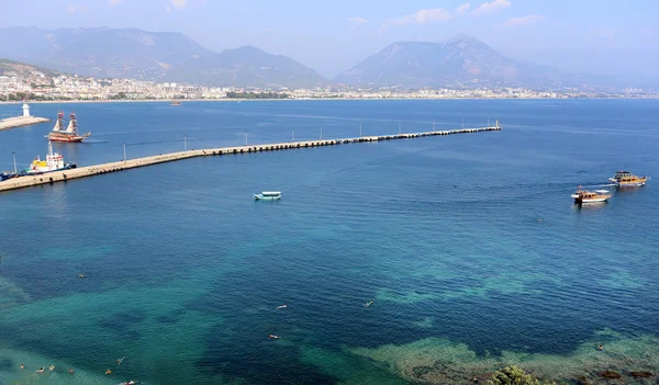 Deniz manzarası Akdeniz manzarası — Stok fotoğraf