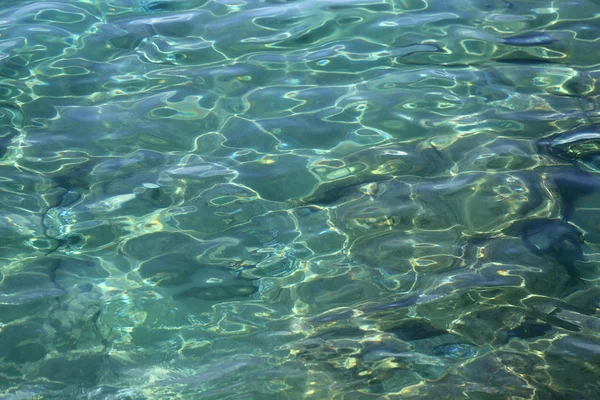 Vackra turkosa havet vatten — Stockfoto