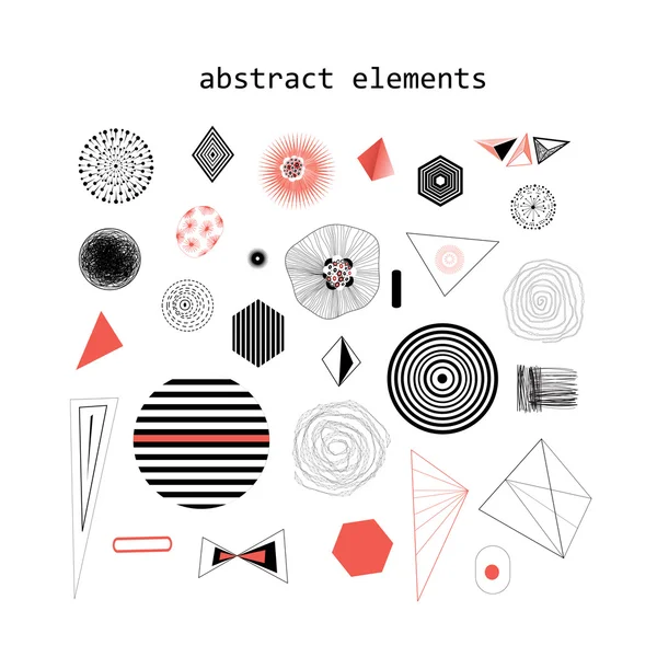 Abstracte elementen — Stockvector