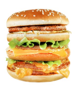 Lezzetli büyük burger