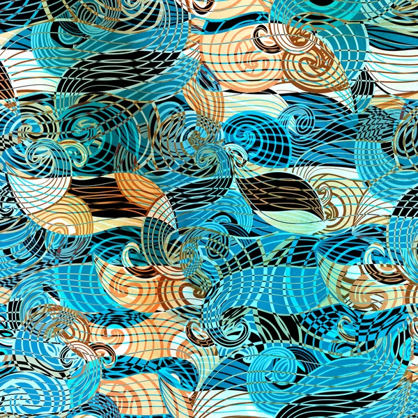 Patrón ondulado abstracto — Foto de Stock