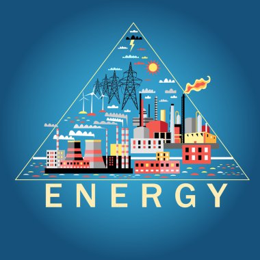 Sanayi arka plan endüstriyel