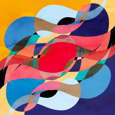 Renkli soyut arkaplan