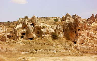 Kapadokya Türkiye dağlarında