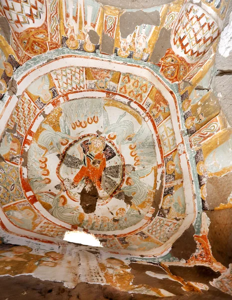 Frescos ortodoxos en las paredes — Foto de Stock