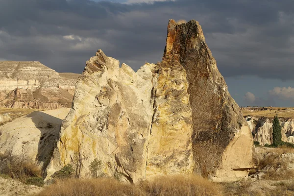 Montagnes en Cappadoce Turquie — Photo