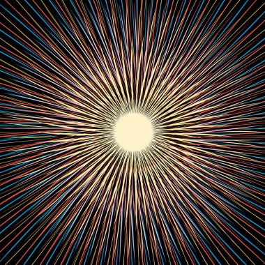 Soyut parlayan arkaplan