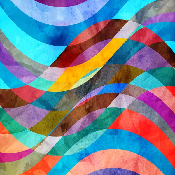 Astratto colorato acquerello sfondo — Foto Stock