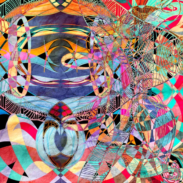 Абстрактний барвистий акварельний фон — стокове фото