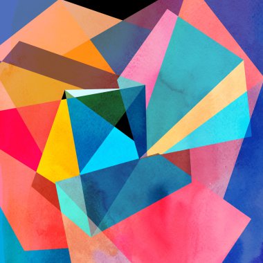 Soyut suluboya arkaplanı