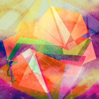 Soyut suluboya arkaplanı