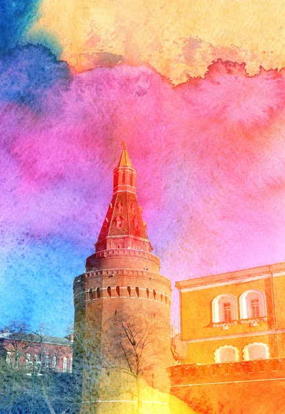 Tornet i Kreml — Stockfoto