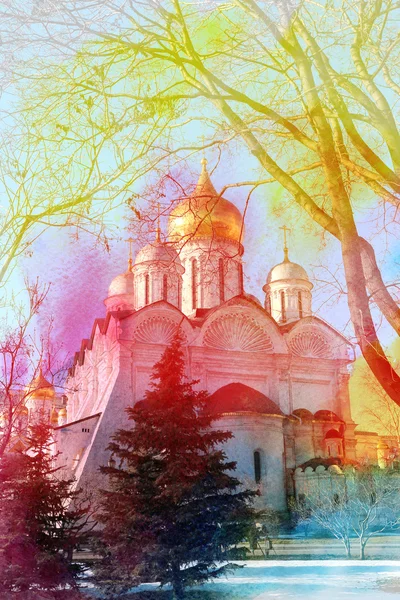 Biserica Ortodoxă Rusă — Fotografie, imagine de stoc