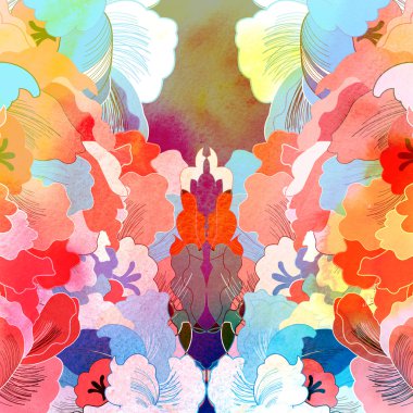 Soyut renkli arkaplan