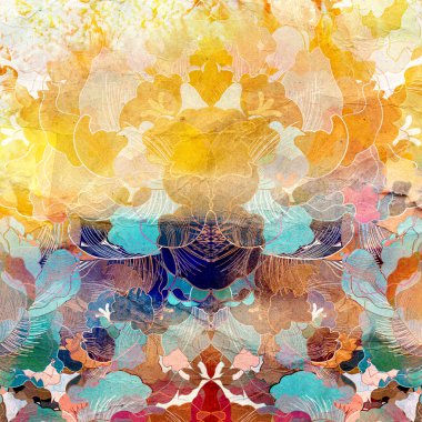 Soyut suluboya arkaplanı