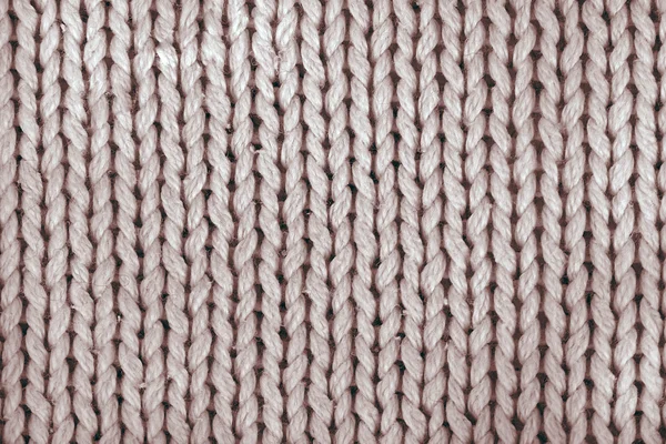 Gray knitted wool texture — Stock Photo, Image