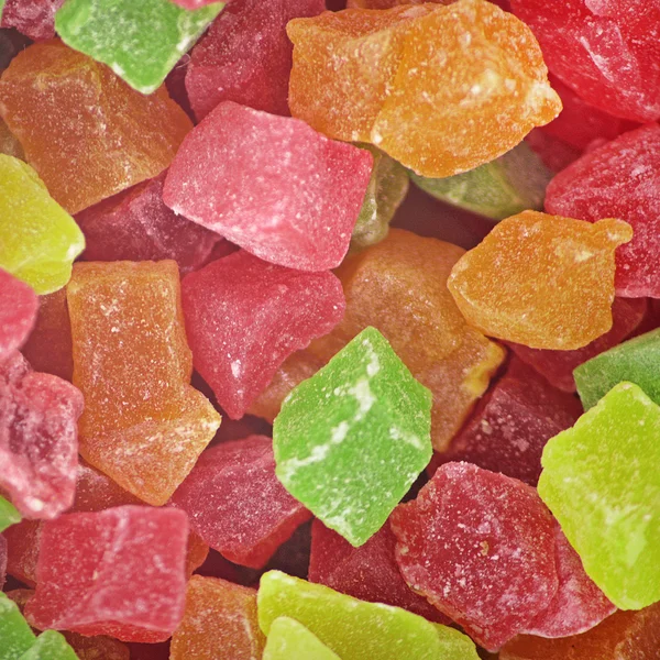 Fruit candy colorful all sorts, a background — Stock Photo, Image