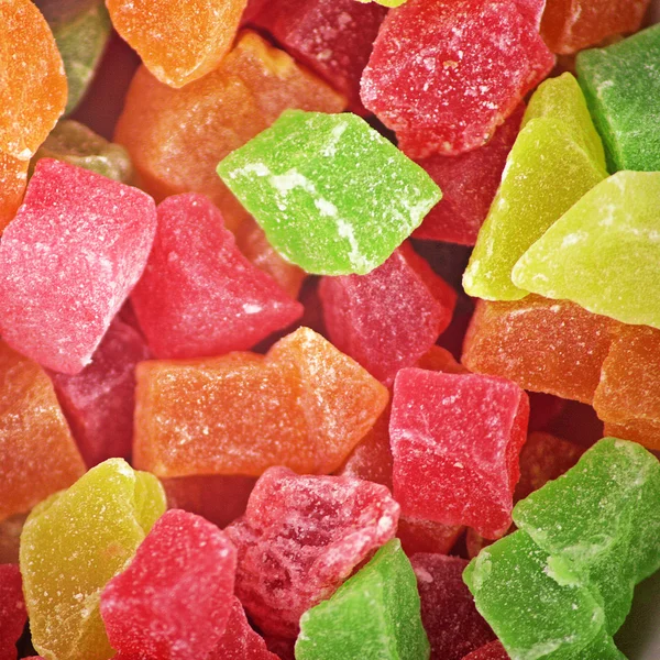 Fruit candy colorful all sorts, a background — Stock Photo, Image