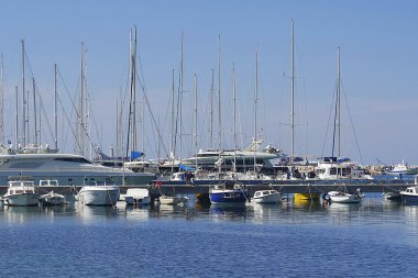 Bar, Karadağ, Balkan Yarımadası'nın yat deniz gemi