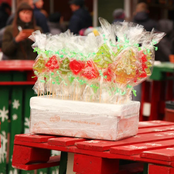 Mercado de Navidad de Chupa Chups Europa — Foto de Stock