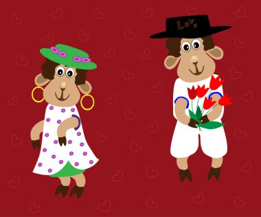 Sevgililer günü. Komik aşk sahnesi.