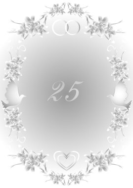 Download Silver Wedding Anniversary Free Vector Eps Cdr Ai Svg Vector Illustration Graphic Art