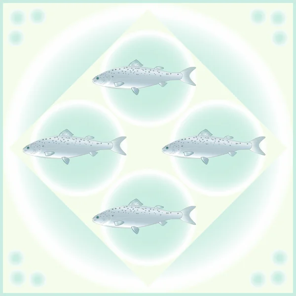Du poisson. texture — Image vectorielle