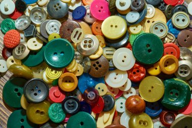 Renkli düğmelerin dağılması, çeşitlilik kavramı