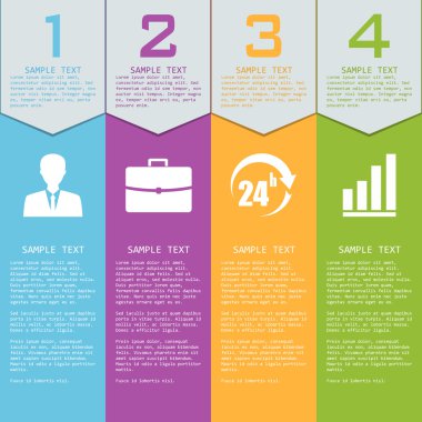 Vektör öğeleri infographics için.