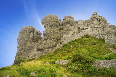 Kaya oluşumu Karpatlar Dağları, Romanya