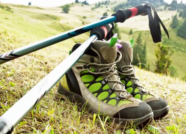 yürüyüş botları ile trekking Polonyalılar
