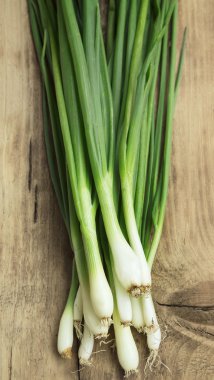 Bio Yeşil soğan sağlıklı sebze