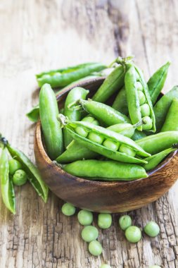 taze organik bezelye