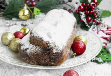 Christmas Cake, çalıntı Noel geleneksel ev yapımı kek