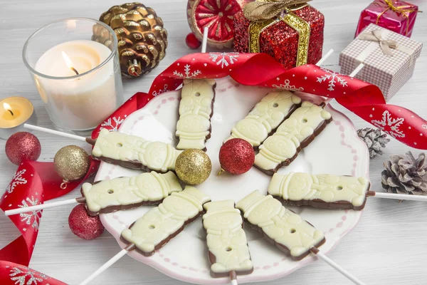Christmas Chocolate Treats — Stock Photo, Image