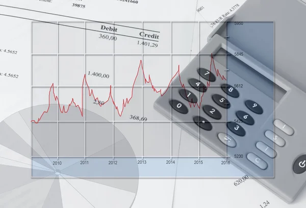 Finance chart — Stock Photo, Image