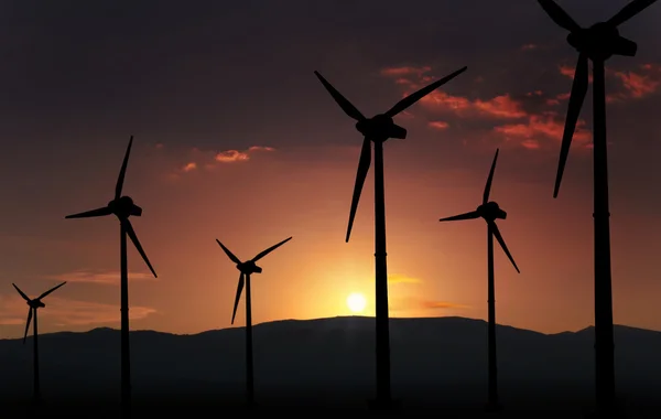 Eolian  turbine — Stock Photo, Image