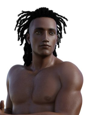 Afrikalı Amerikalı adama yaklaş.