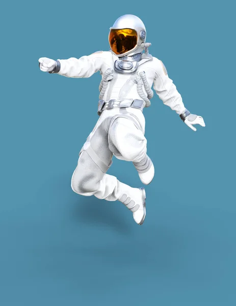 Astronaut Floating Repairing — Stock Photo, Image