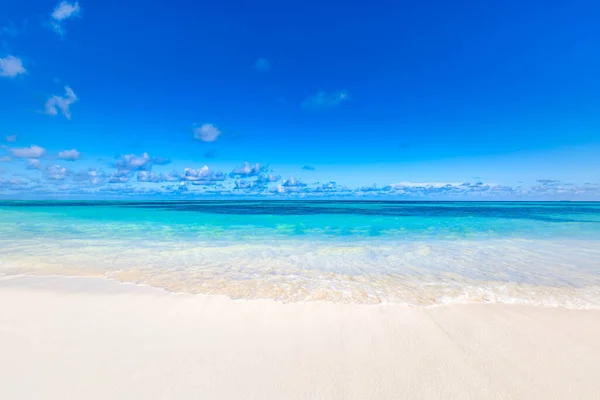 Increíble Paisaje Como Islas Paradisíacas Mar Azul Perfecto Arena Blanca —  Fotos de Stock