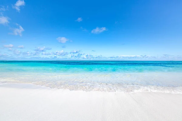 Increíble Paisaje Como Islas Paradisíacas Mar Azul Perfecto Arena Blanca —  Fotos de Stock