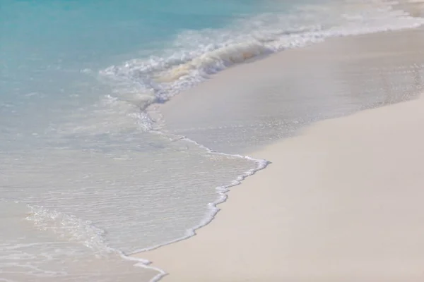 Bella Spiaggia Mare Con Sabbia Bianca — Foto Stock