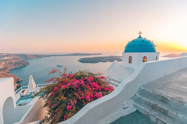 Architettura Bianca Tradizionale Lusso Vacanze Estive Destinazione Viaggio Scena Delle — Foto Stock