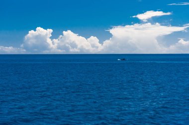 Deniz manzarası çok güzel. doğa arkaplanı