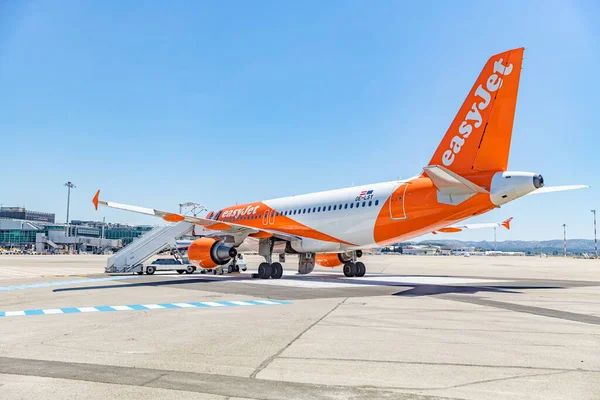 Marseille France 2019 Easyjet Europe Airbus A320 Easyjet Airline Company — Stock Photo, Image