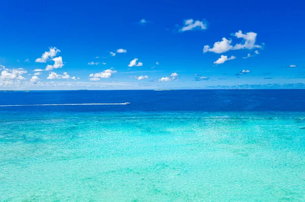 Hermosa Playa Tropical Concepto Viaje — Foto de Stock