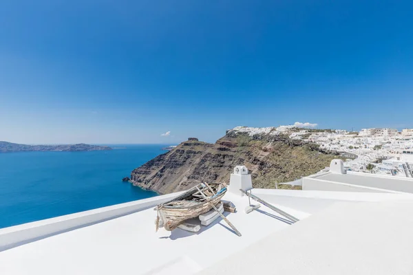 Widok Wyspę Santorini Grecja — Zdjęcie stockowe