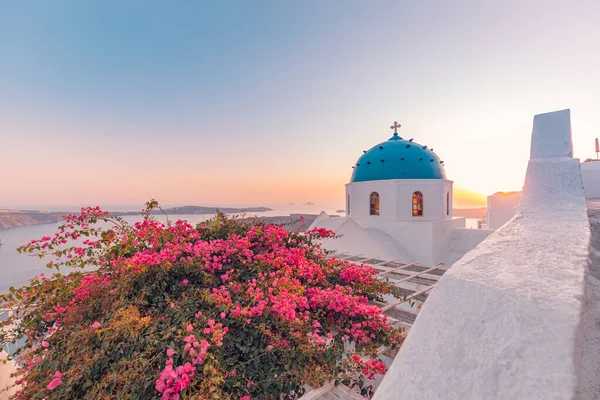 Vacker Utsikt Över Santorini — Stockfoto